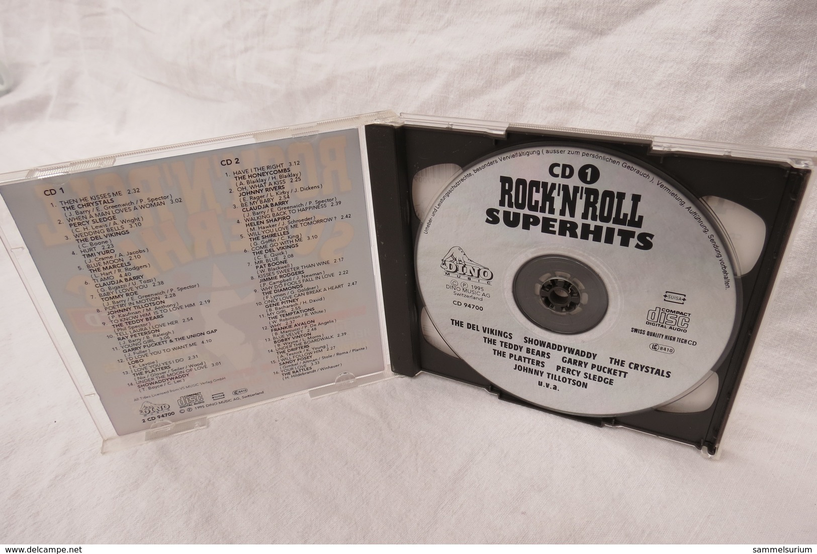 2 CDs "Rock'n Roll Superhits" Div. Interpreten - Hit-Compilations