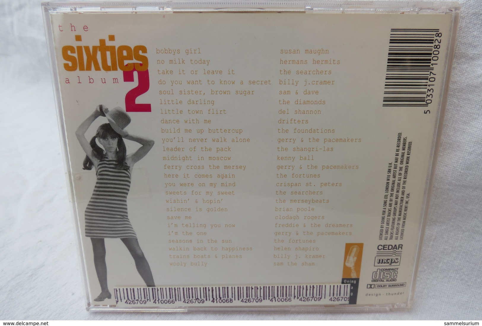 CD "The Sixties Album 2" Div. Interpreten - Rock