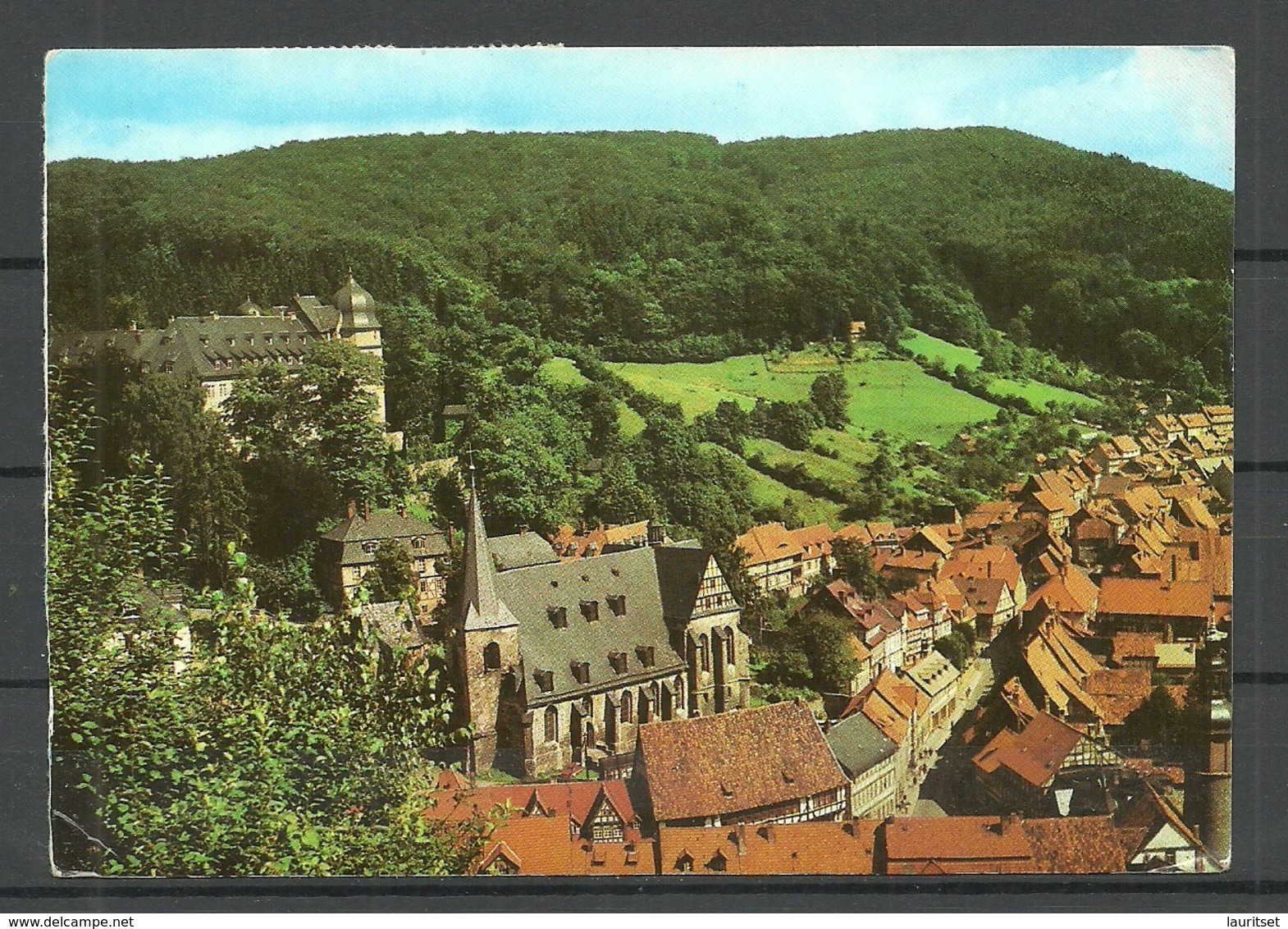 Deutschland DDR STOLBERG Harz Gesendet 1990 Mit 3 Briefmarken - Stolberg (Harz)