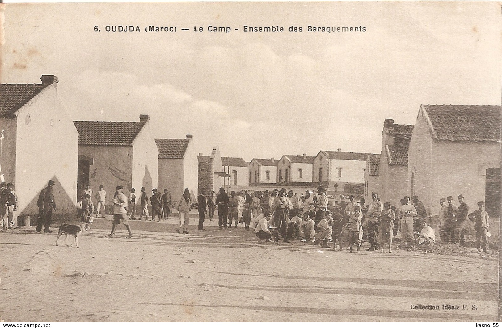 Oudjda . Maroc . Le Camp . Ensemble Des Barraquements . - Autres & Non Classés