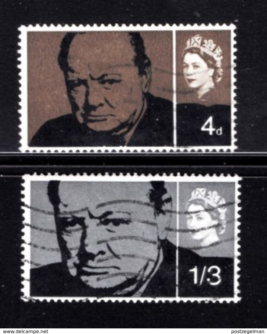 UK 1965 Used Stamp(s) Sir Winston Churchill Nrs. 384-385 - Used Stamps