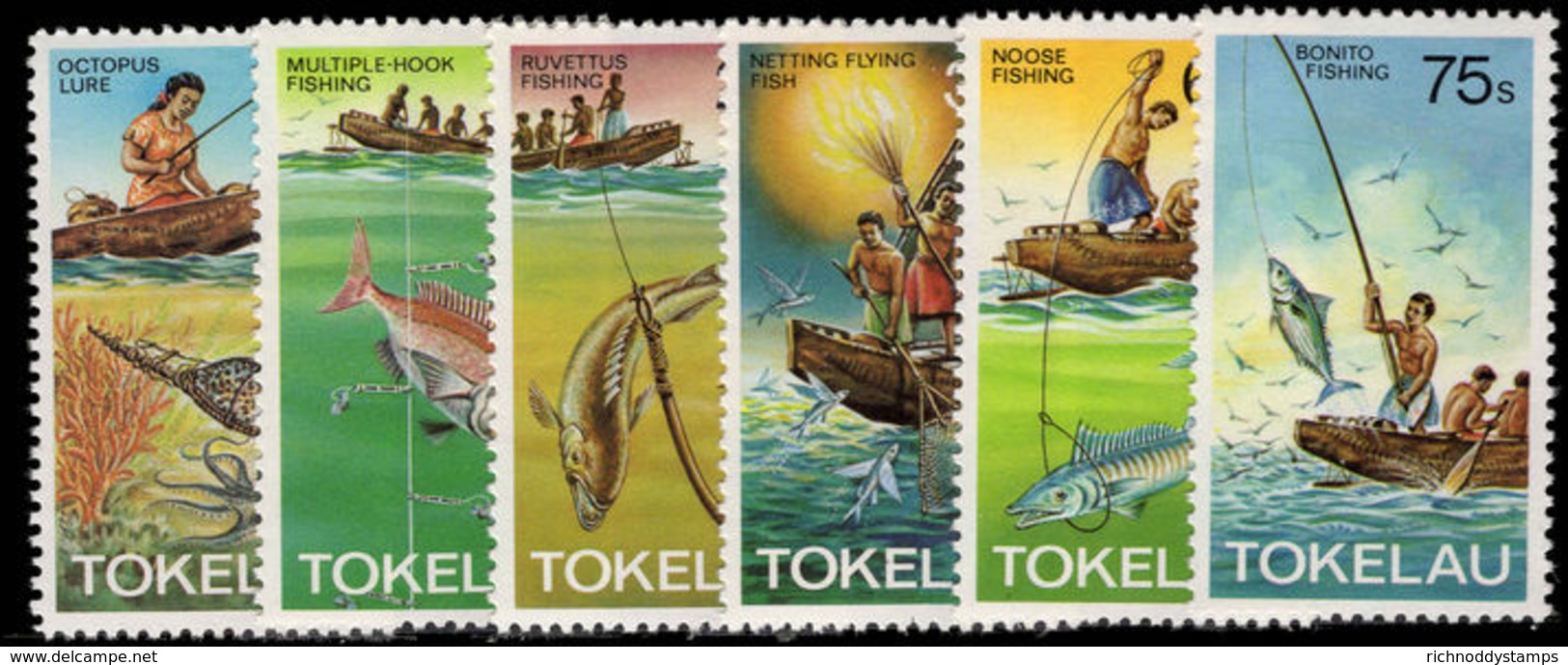 Tokelau 1982 Fishing Methods Unmounted Mint. - Tokelau