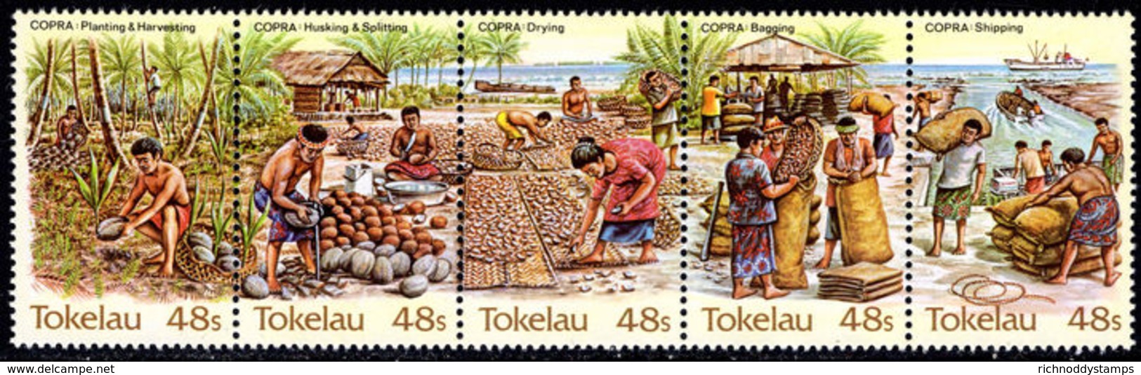 Tokelau 1984 Copra Industry Unmounted Mint. - Tokelau