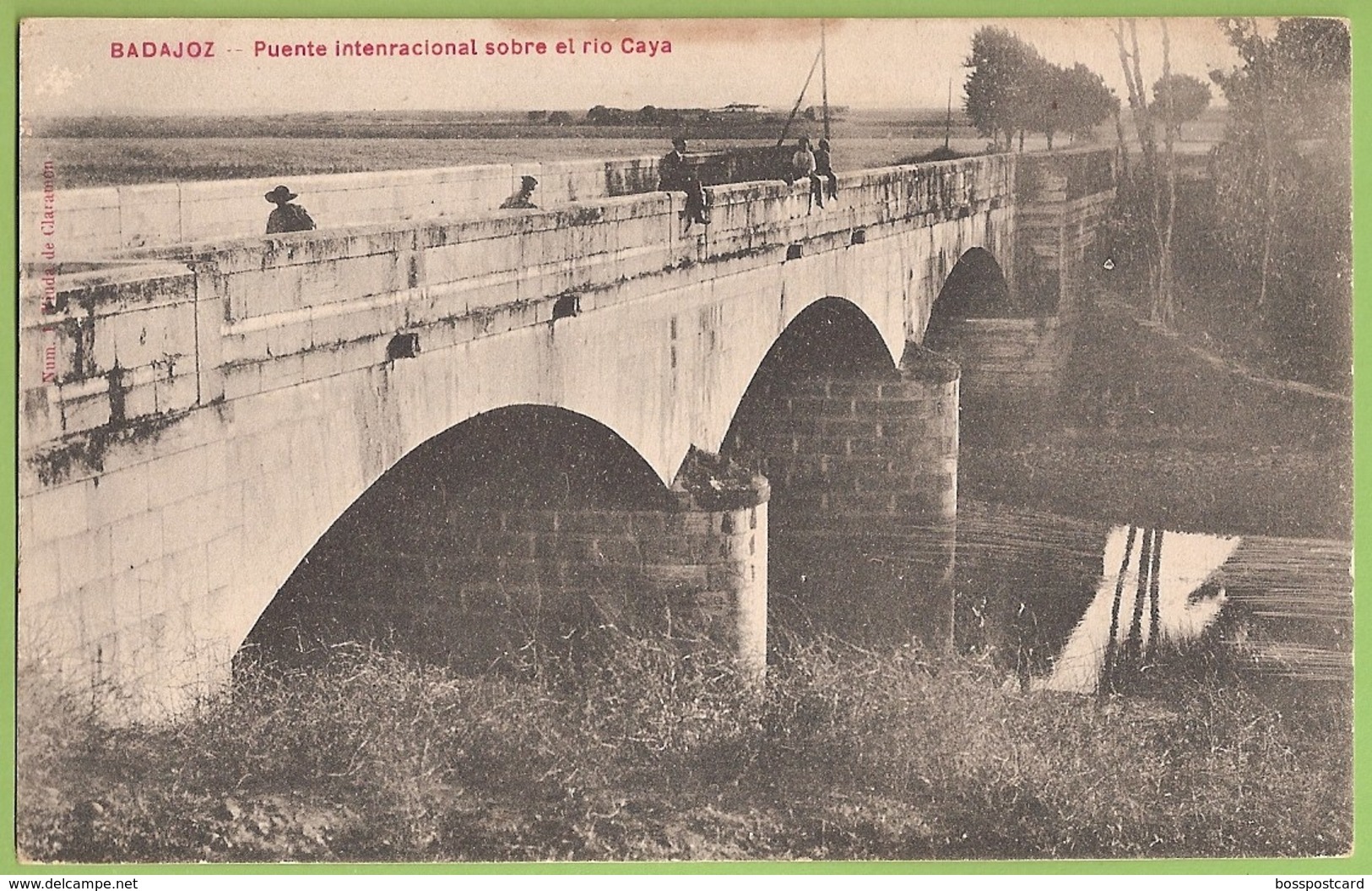 Badajoz - Puente Intenracional Sobre El Rio Caya - Extremadura - España - Badajoz