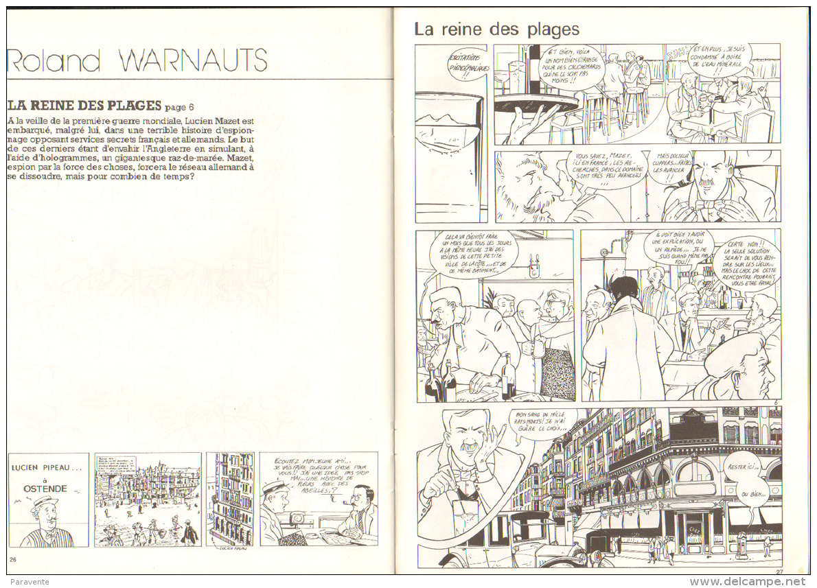 Catalogue Exposition OUFTI 1987 : Visuel Jeunes Dessinateurs Entre Autres JARBINET WARNAUTS - Autres & Non Classés