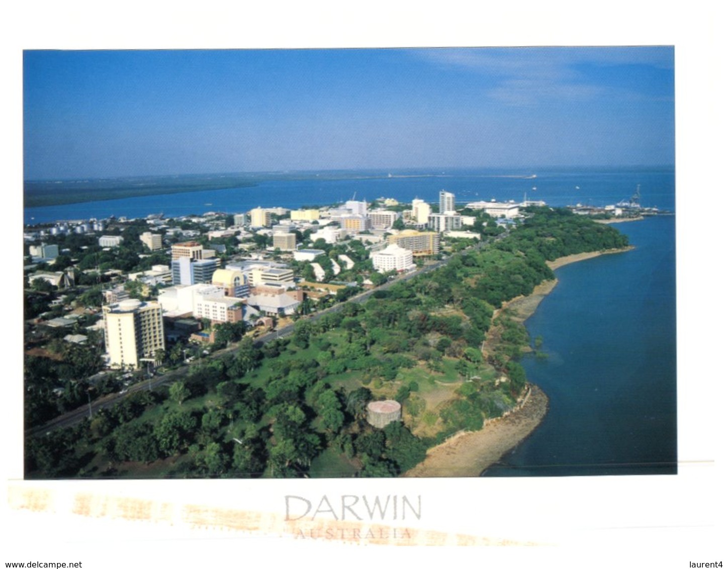 (600) Australia - (with Stamp At Back Of Postcard) NT - Darwin - Darwin