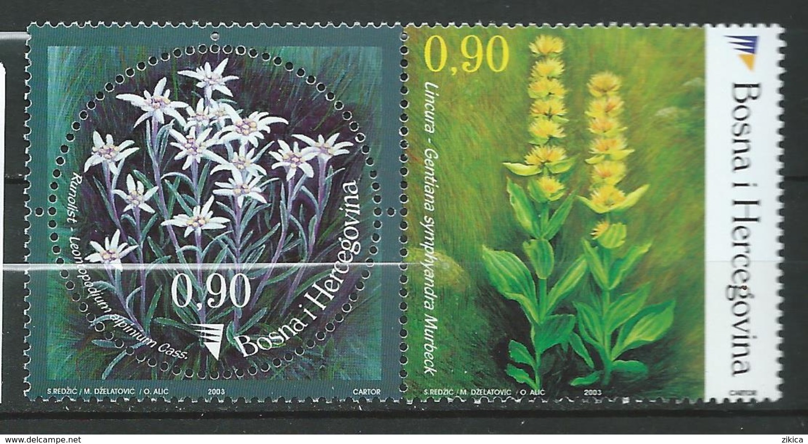 Bosnia And Herzegovina -  2003 Flowers. MNH - Bosnie-Herzegovine