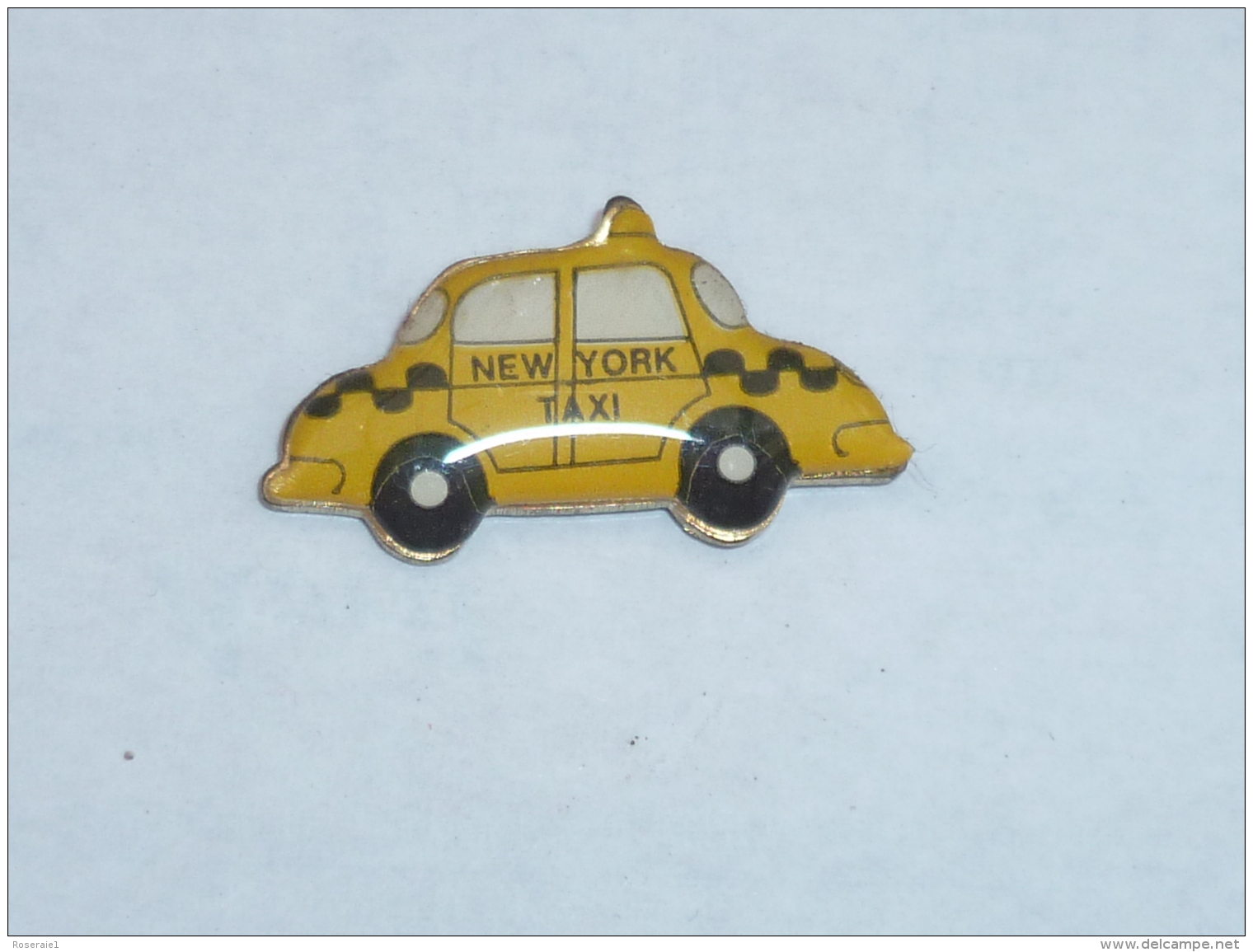 Pin's TAXI JAUNE, NEW YORK CITY  01 - Villes