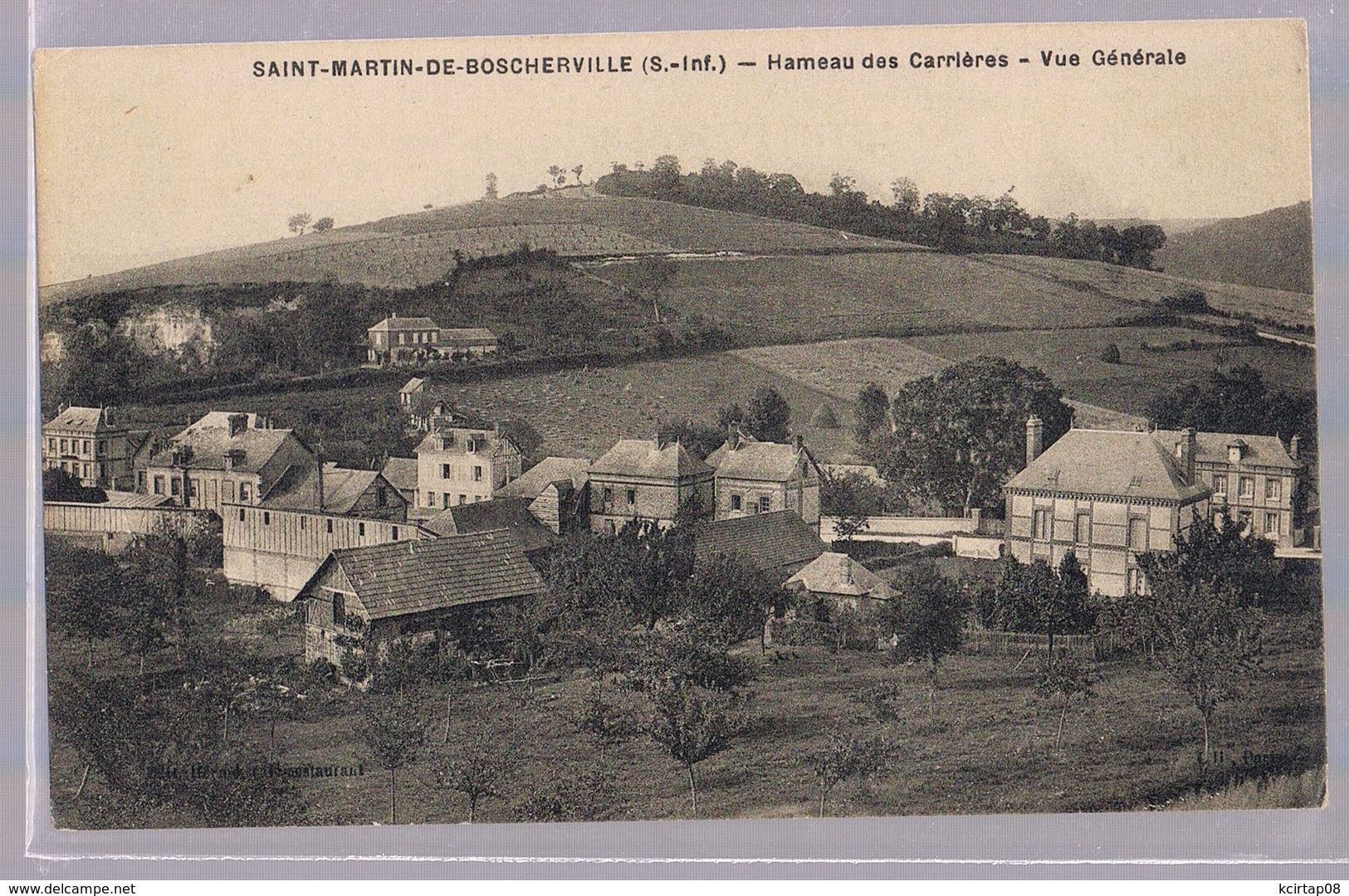 SAINT-MARTIN-DE-BOSCHERVILLE . Hameau Des Carrières - Vue Générale . - Saint-Martin-de-Boscherville
