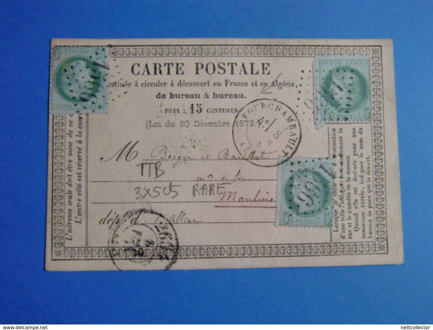 FRANCE COLLECTION + 100 LETTRES CLASSIQUES DONT RARES/ EXCEPTIONNEL SUR LE SITE