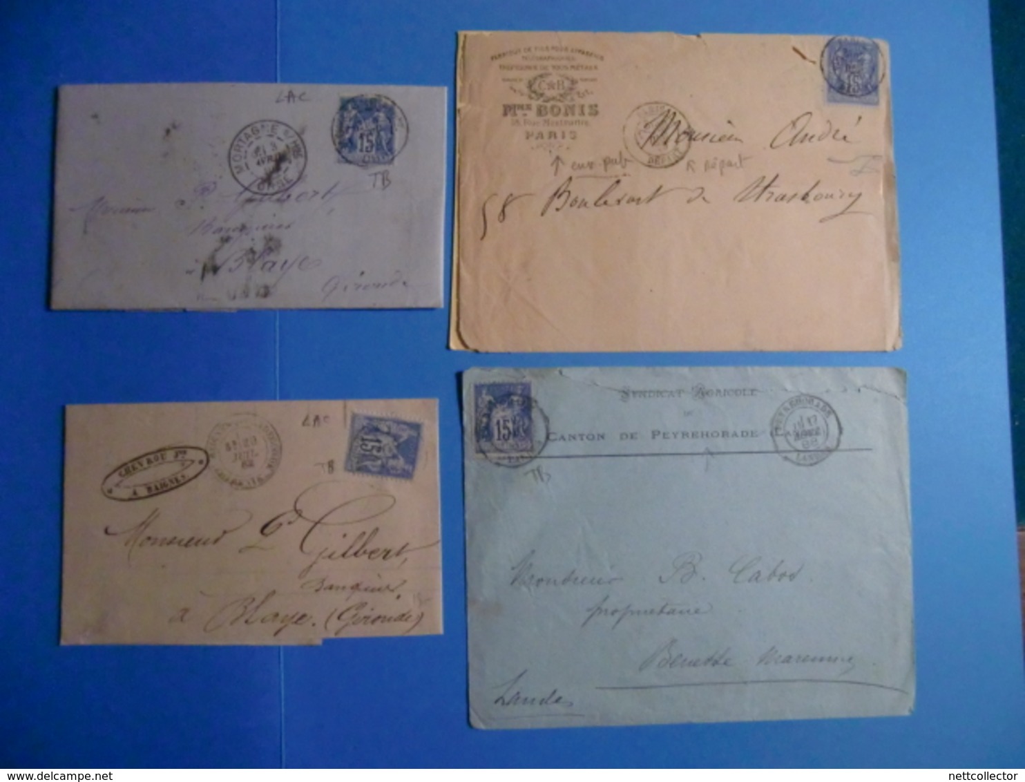 FRANCE COLLECTION + 100 LETTRES CLASSIQUES DONT RARES/ EXCEPTIONNEL SUR LE SITE