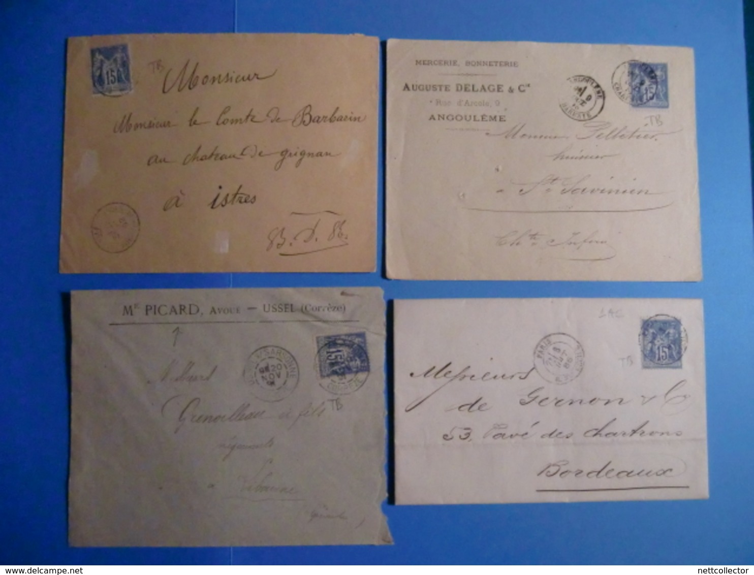 FRANCE COLLECTION + 100 LETTRES CLASSIQUES DONT RARES/ EXCEPTIONNEL SUR LE SITE