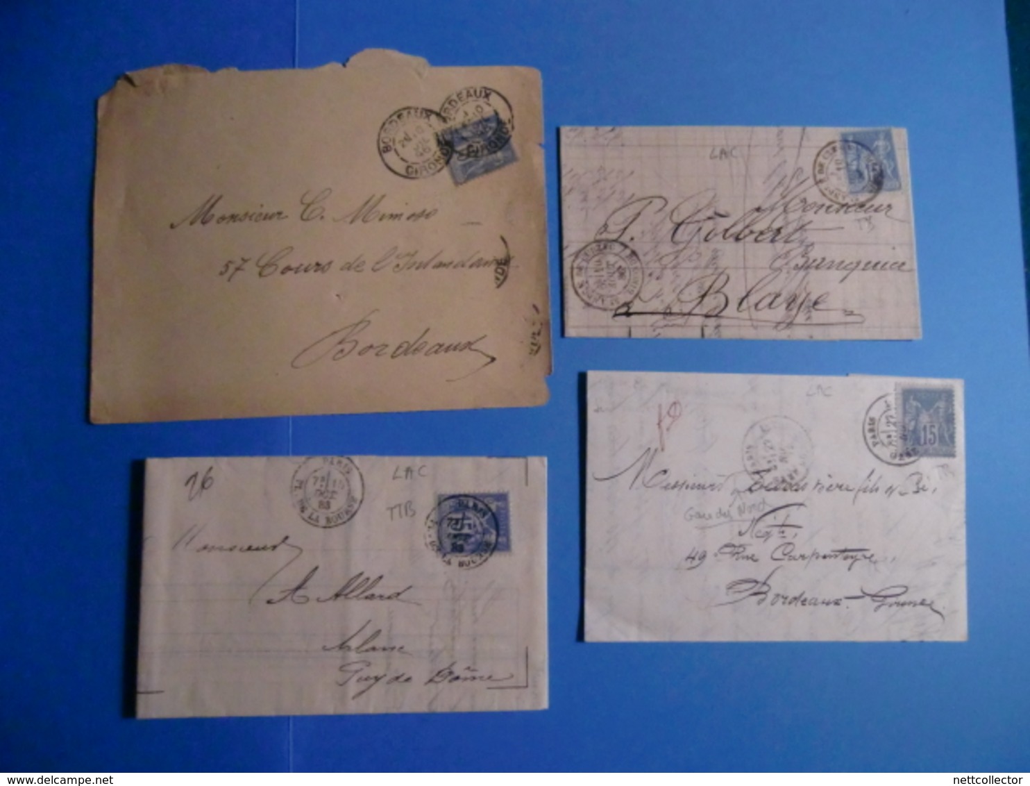 FRANCE COLLECTION + 100 LETTRES CLASSIQUES DONT RARES/ EXCEPTIONNEL SUR LE SITE