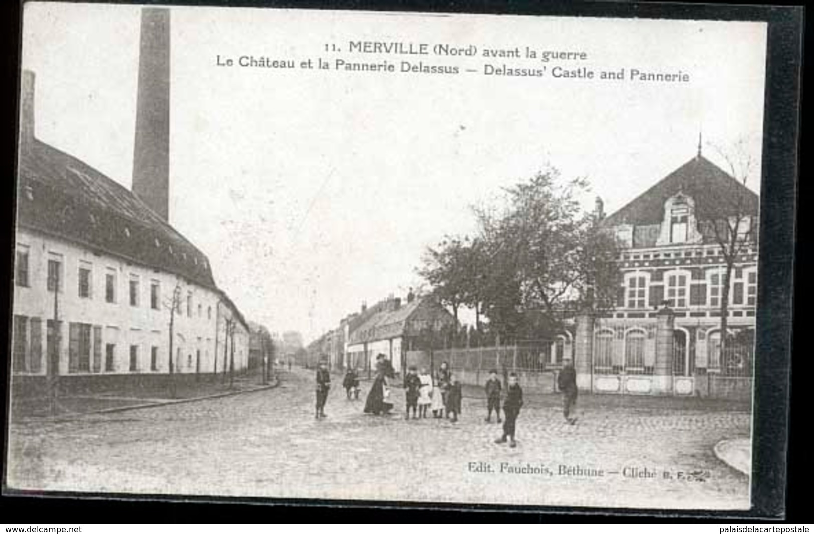 MERVILLE ECOLE LA CHATEAU - Merville