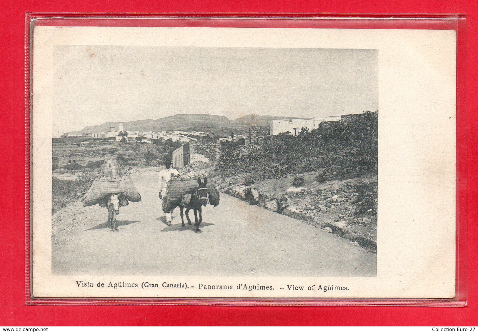 ESPAGNE-CPA GRAN CANARIA - VISTA DE AGUIMES - Gran Canaria