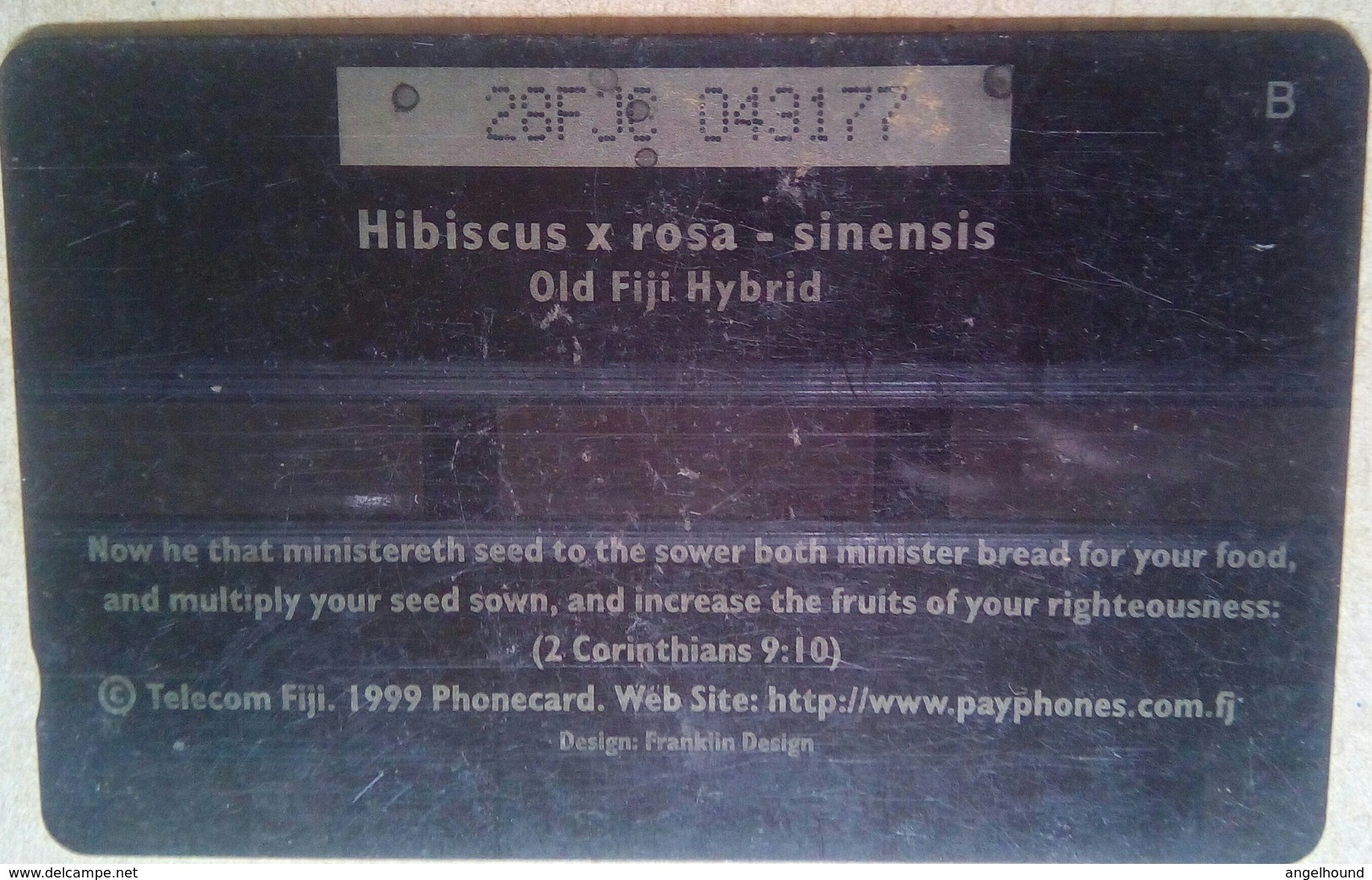 28FJC Hibiscus  $5 - Fiji