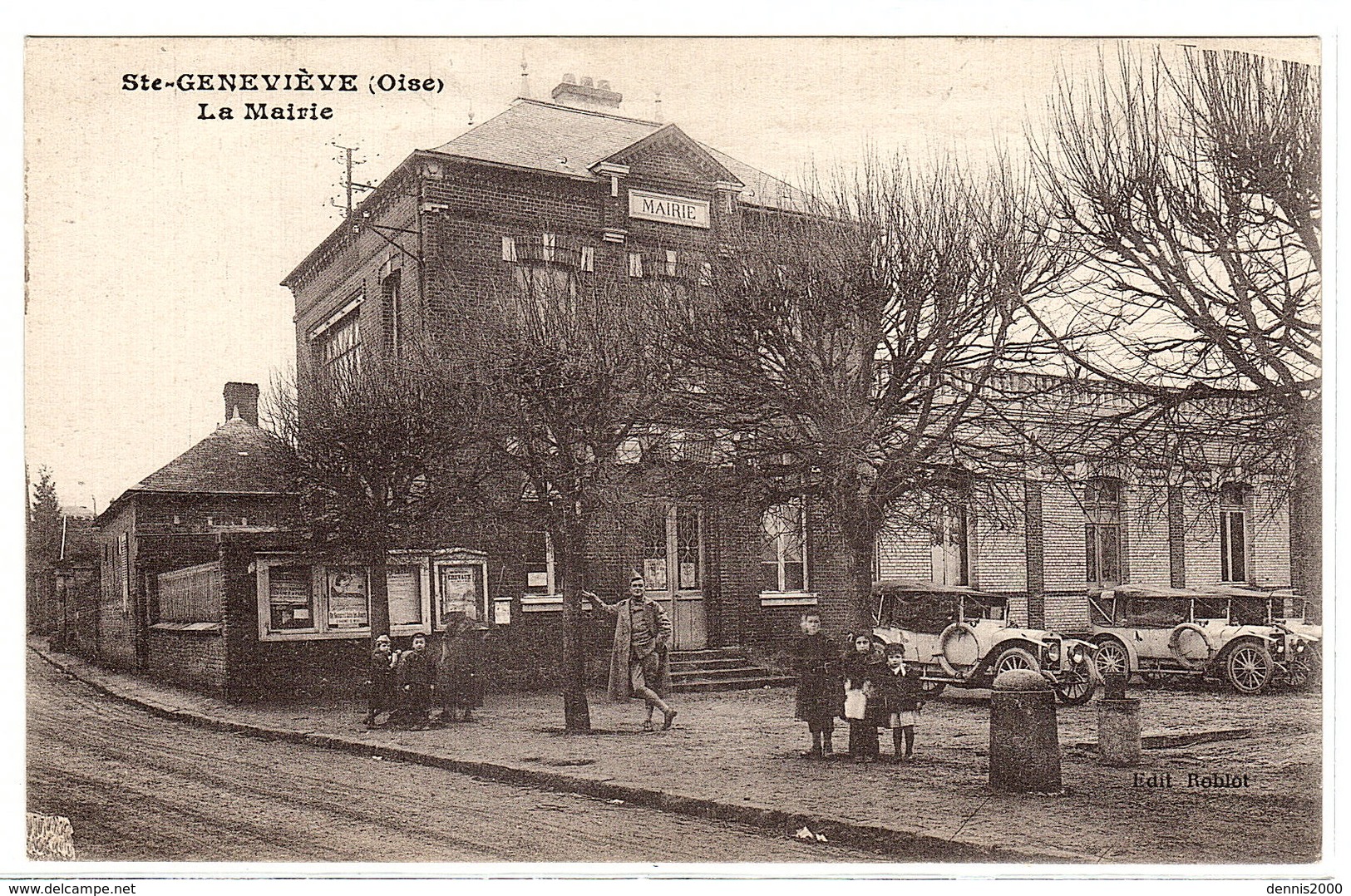 SAINTE GENEVIEVE (60) - La Mairie - Ed. Roblot - Sainte-Geneviève