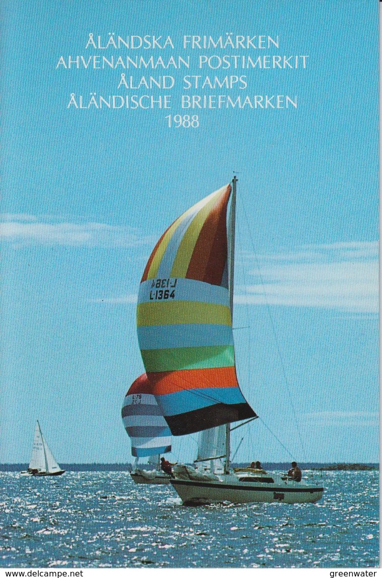 Aland 1988 Yearbook ** Mnh (F7524) - Aland