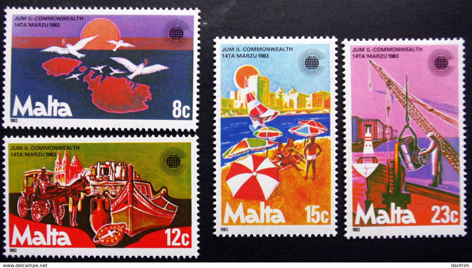 MALTA  1983    MiNr.676-79  MNH (**) ( Lot  F 28) - Malta