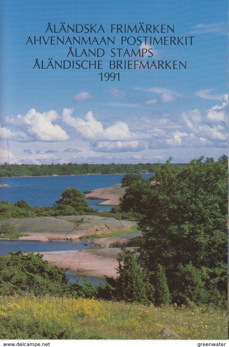 Aland 1991 Yearbook ** Mnh (F7525) - Aland