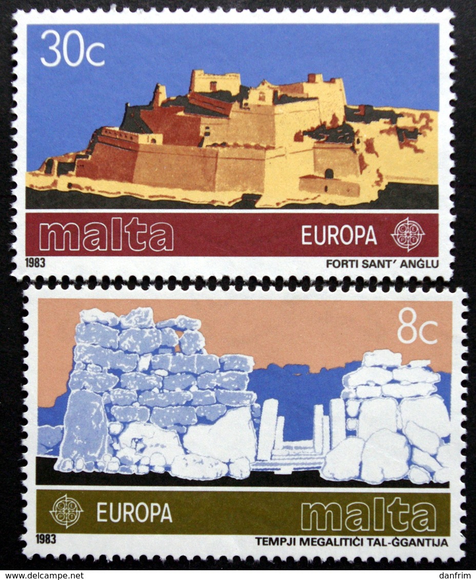 MALTA  1983 EUROPA/CEPT   MiNr.680-81  MNH (**) ( Lot  F 31 - Malta