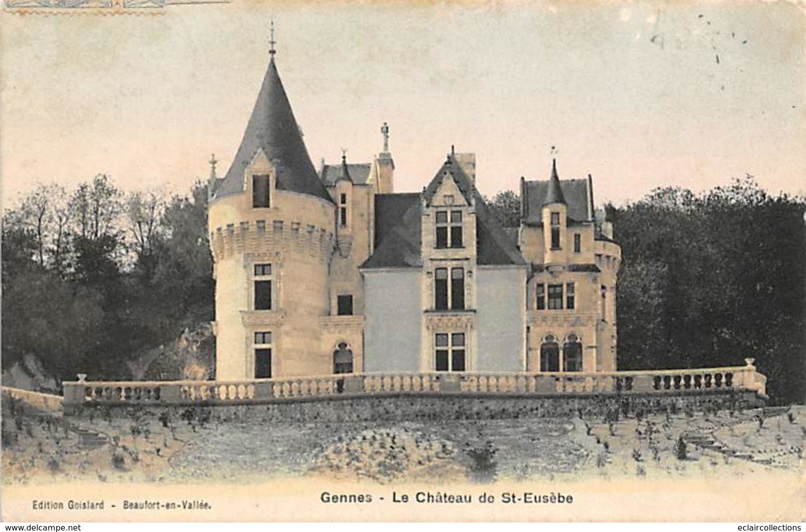 Gennes   49      Le Château De Saint Eusèbe       (voir Scan) - Autres & Non Classés