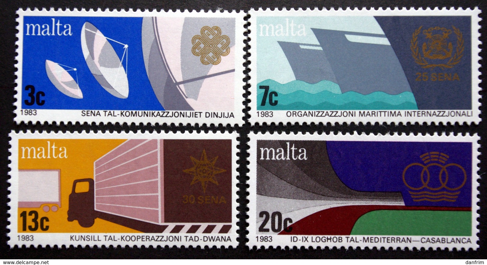 MALTA  1983   MiNr.682-85    MNH (**) ( Lot  F 34  ) - Malta