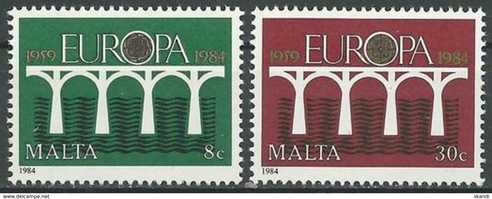 MALTA 1984 Mi-Nr. 704/05 ** MNH - CEPT - 1984