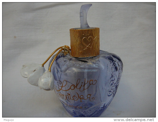 LOLITA LEMPICKA " AMARENA  VAPO ,VIDE , AVEC  ENTOURAGE  FLEURS   CERAMIQUE  BON ETAT  LIRE ET VOIR !! - Miniatures Femmes (sans Boite)