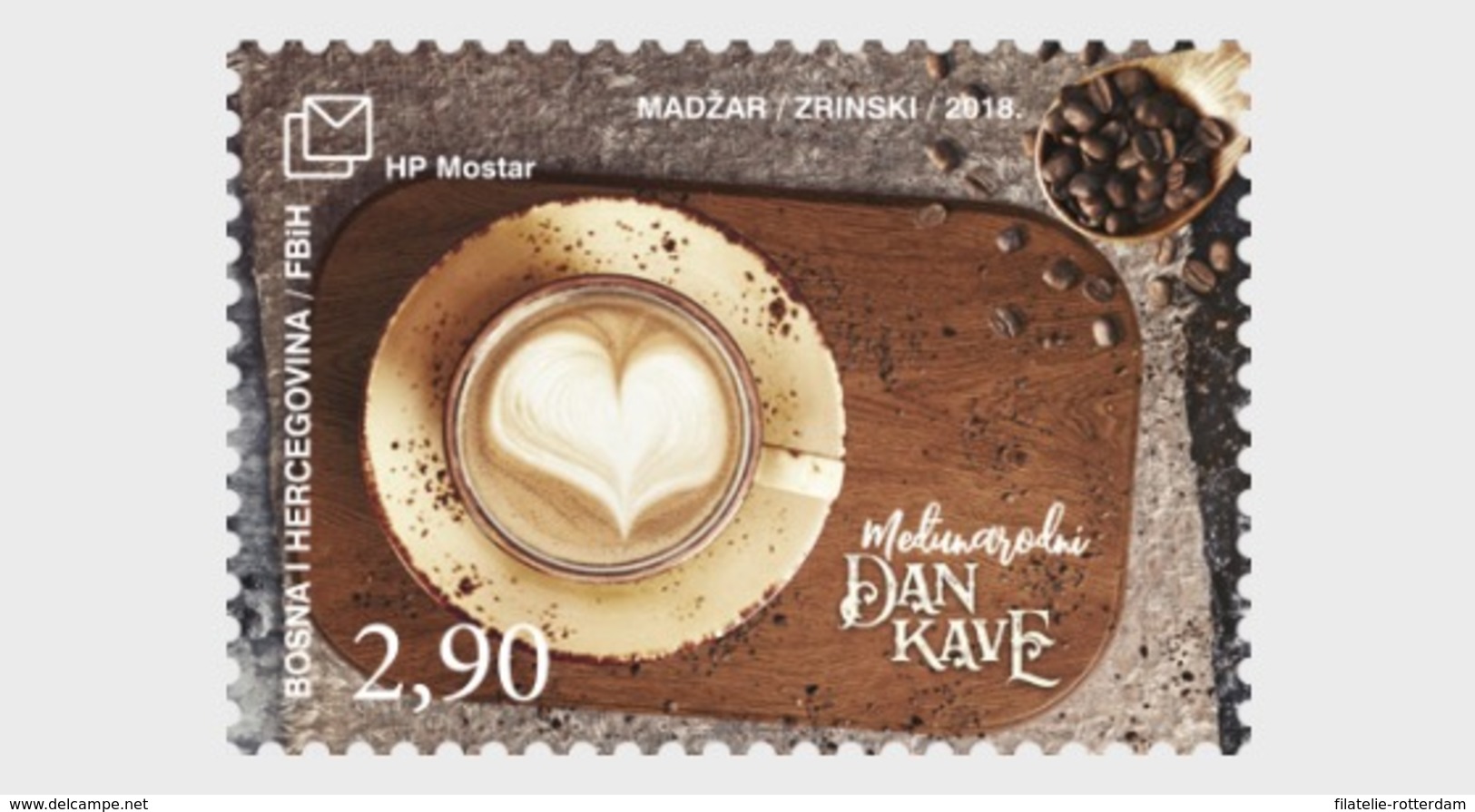 Bosnië-Herzegovina / Bosnia - Postfris / MNH - Complete Set Dag Van De Koffie 2018 - Bosnien-Herzegowina