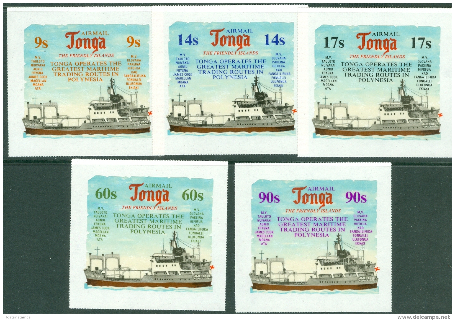 Tonga: 1974   Establishment Of Royal Marine Institute   SG 508-517    MNH - Tonga (...-1970)