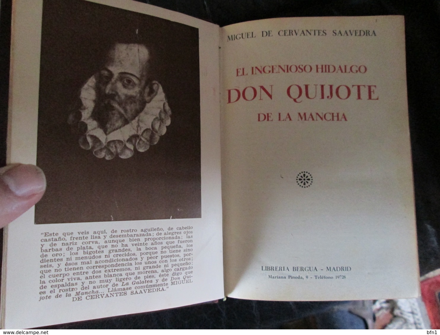 DON QUIJOTE DE LA MANCHA- MIGUEL DE CERVANTES - RELIURE ELEGANTE - Culture