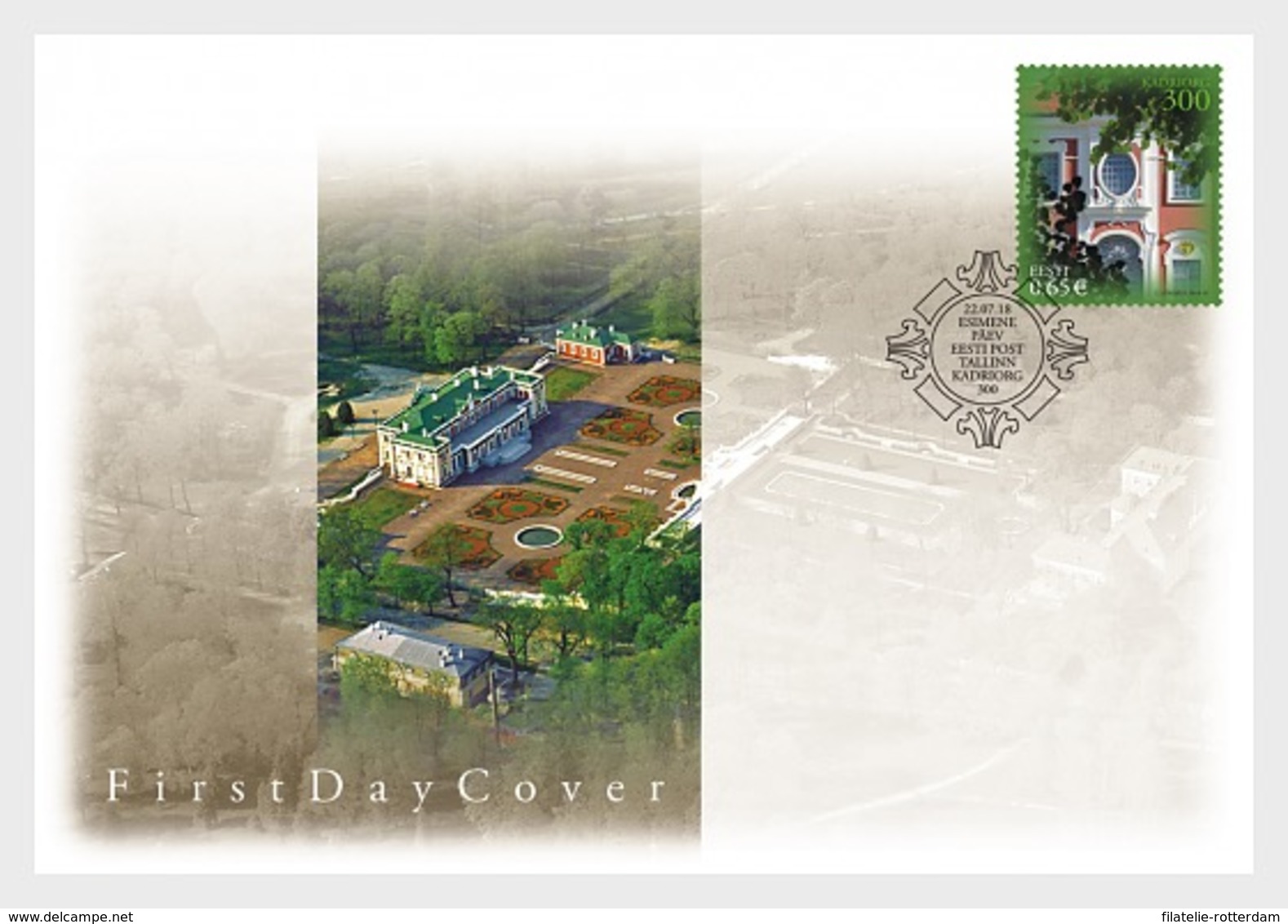 Estland / Estonia - Postfris / MNH - FDC Kadriorg Palace And Park 2018 - Estonia