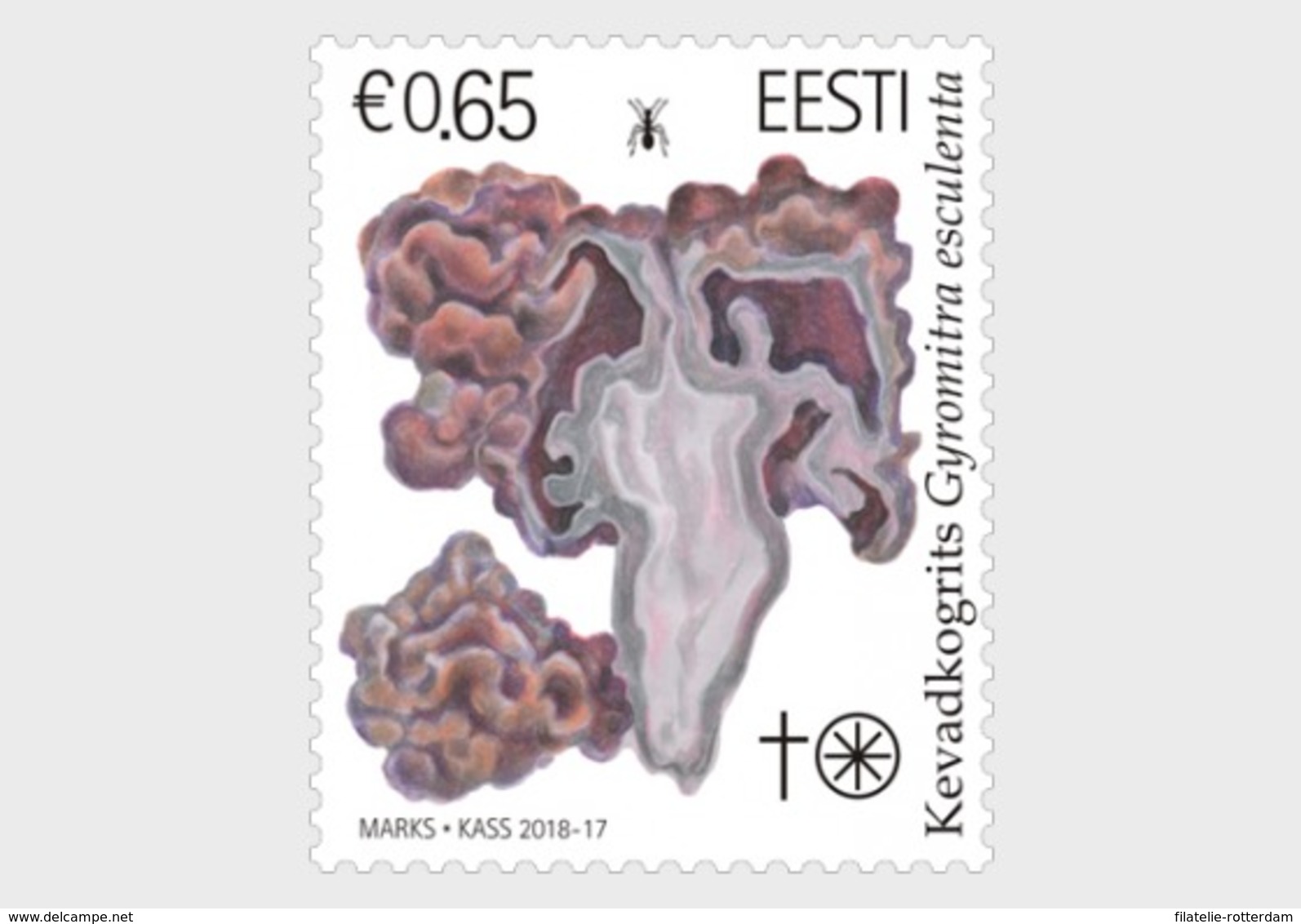 Estland / Estonia - Postfris / MNH - Paddenstoelen 2018 - Estonie