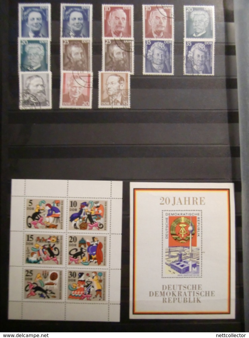 TB COLLECTION  ALLEMAGNE / SAXE / THURINGE / BERLIN ...+ 1200 TIMBRES & BLOCS