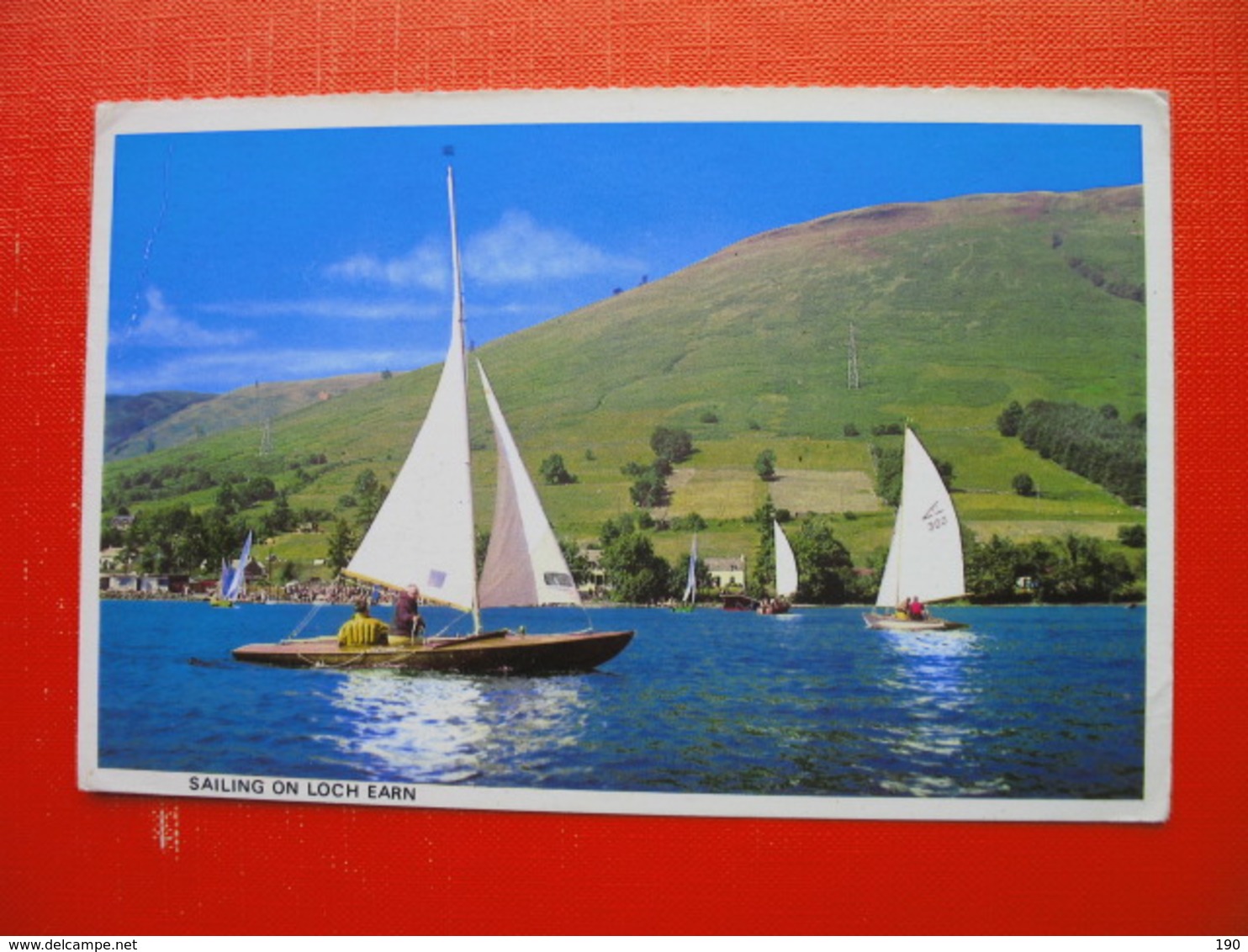Sailing On Loch Earn - Kinross-shire