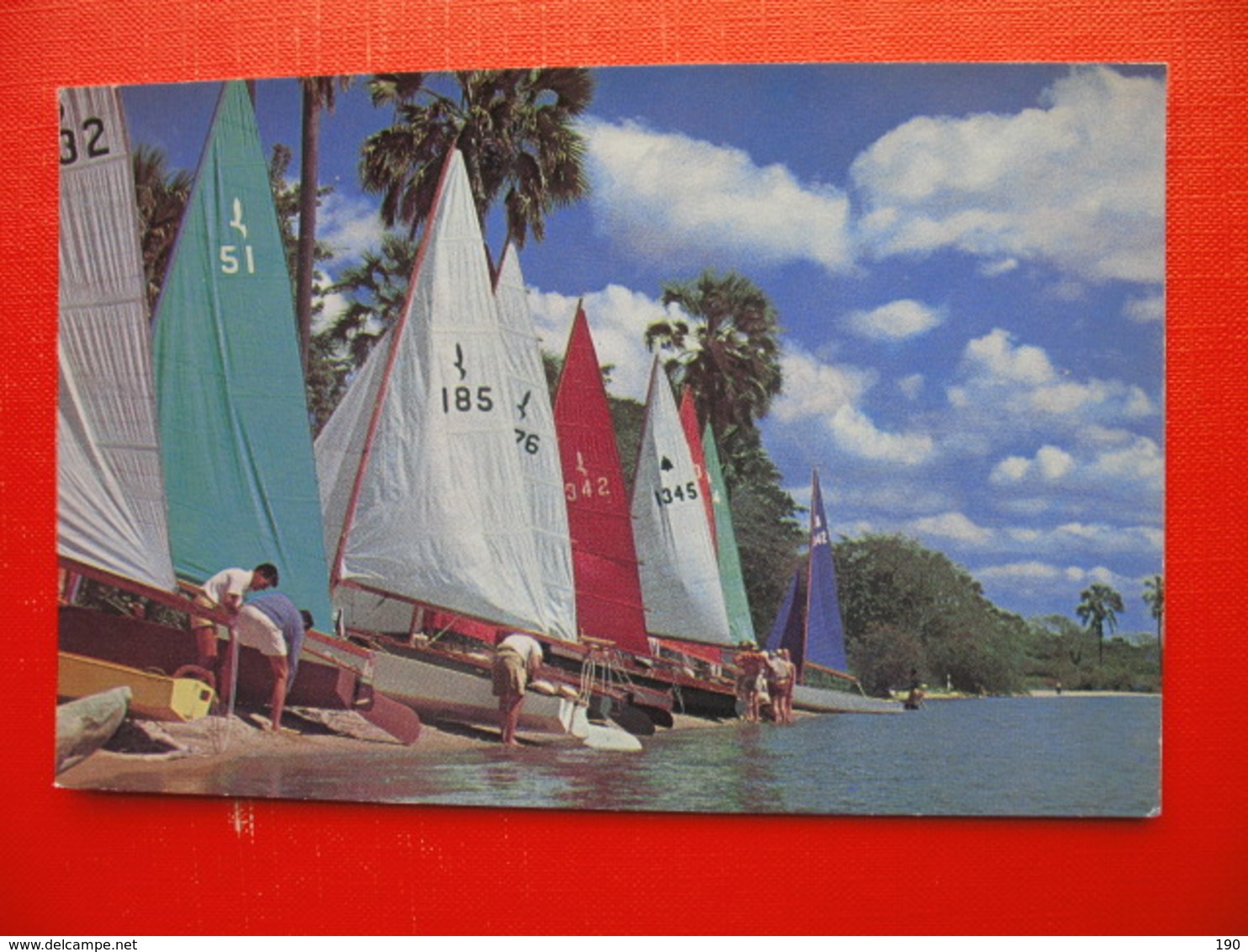 Palm Beach,Lake Nyasa.Sailing - Malawi