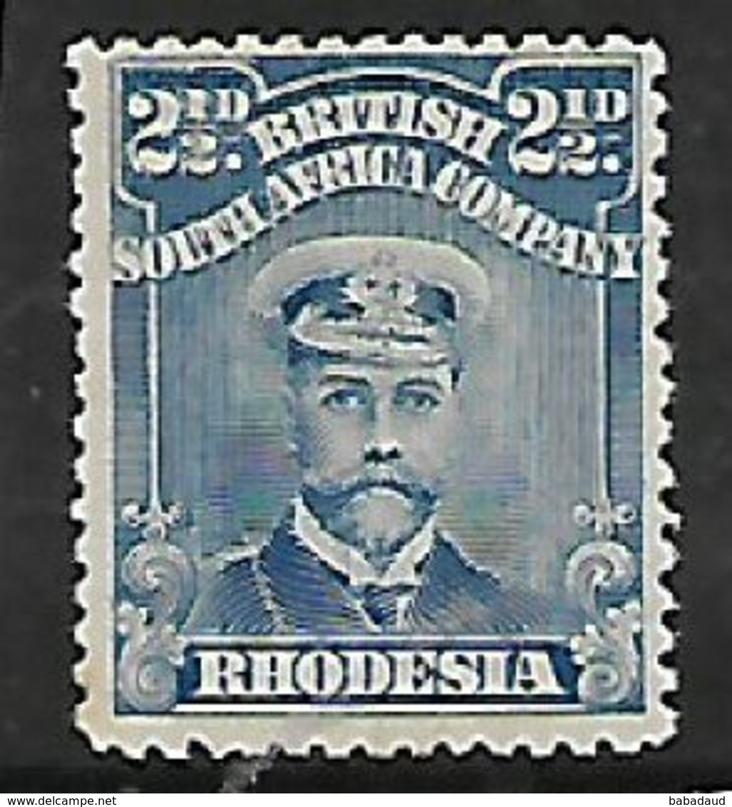 Rhodesia,/ B.S.A.Co.,1913, Admiral, 2 1/2d, Die 1 Perf 14, MH * - Rhodésie Du Sud (...-1964)