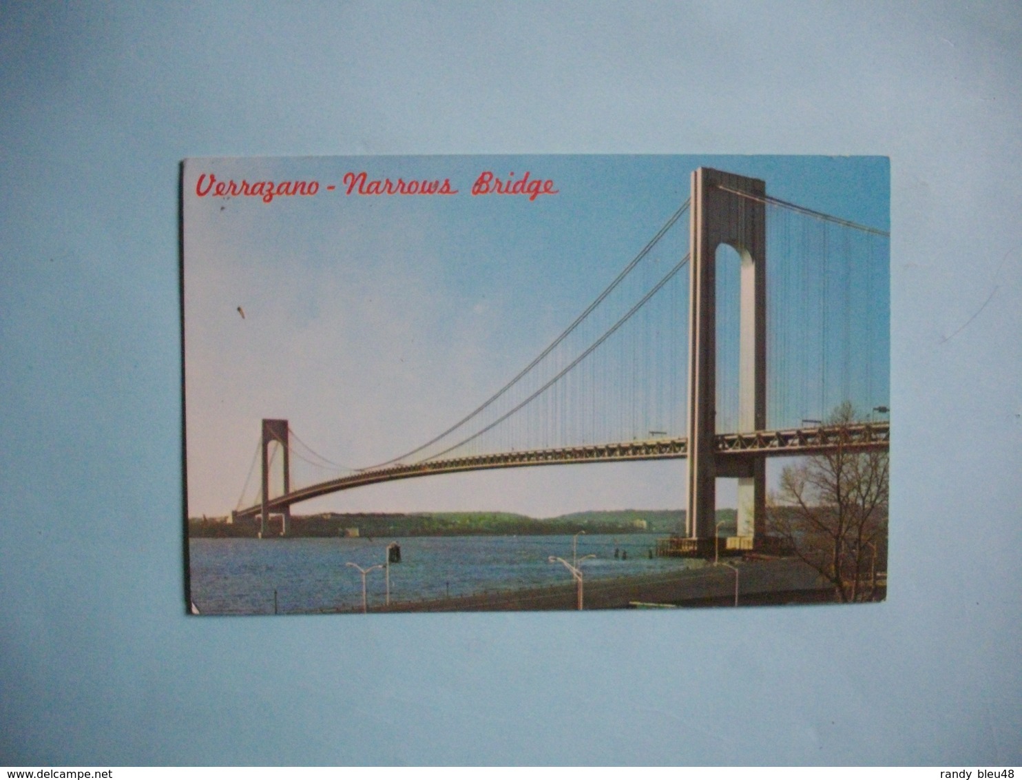 NEW YORK CITY  -   Verrazano Narrows Bridge -  Brooklyn  -  Etats Unis - Brooklyn