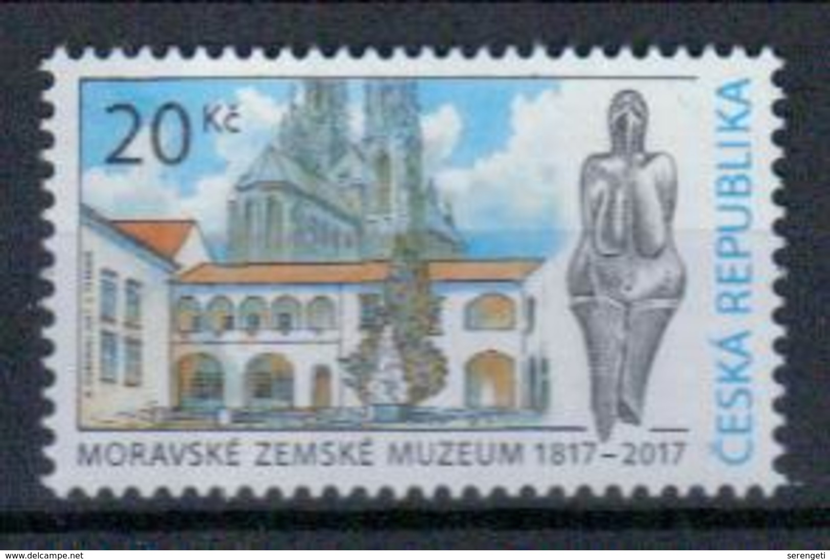 Tschechien 'Venus Von Dolni Vestonice, Mähr. Museum' / Czech Rep. 'Venus Of Dolni Vestonice Moravian Museum' **/MNH 2017 - Vor- Und Frühgeschichte