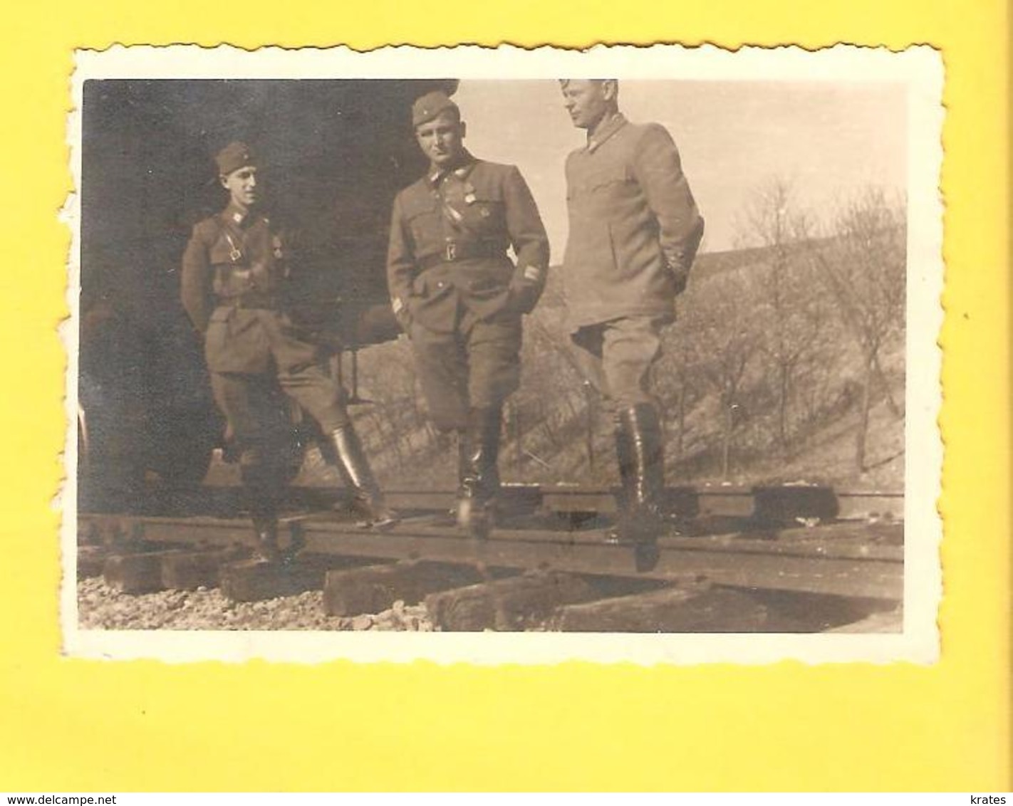 Old Photography - Partizans Yugoslavia - Krieg, Militär