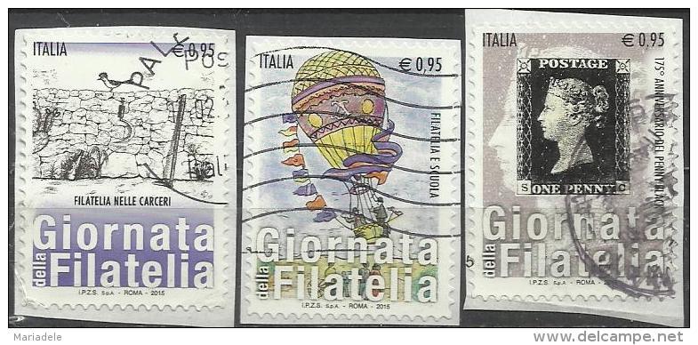 Italia 2015, Giornata Della Filatelia (o), Serie Completa - 2011-20: Usati