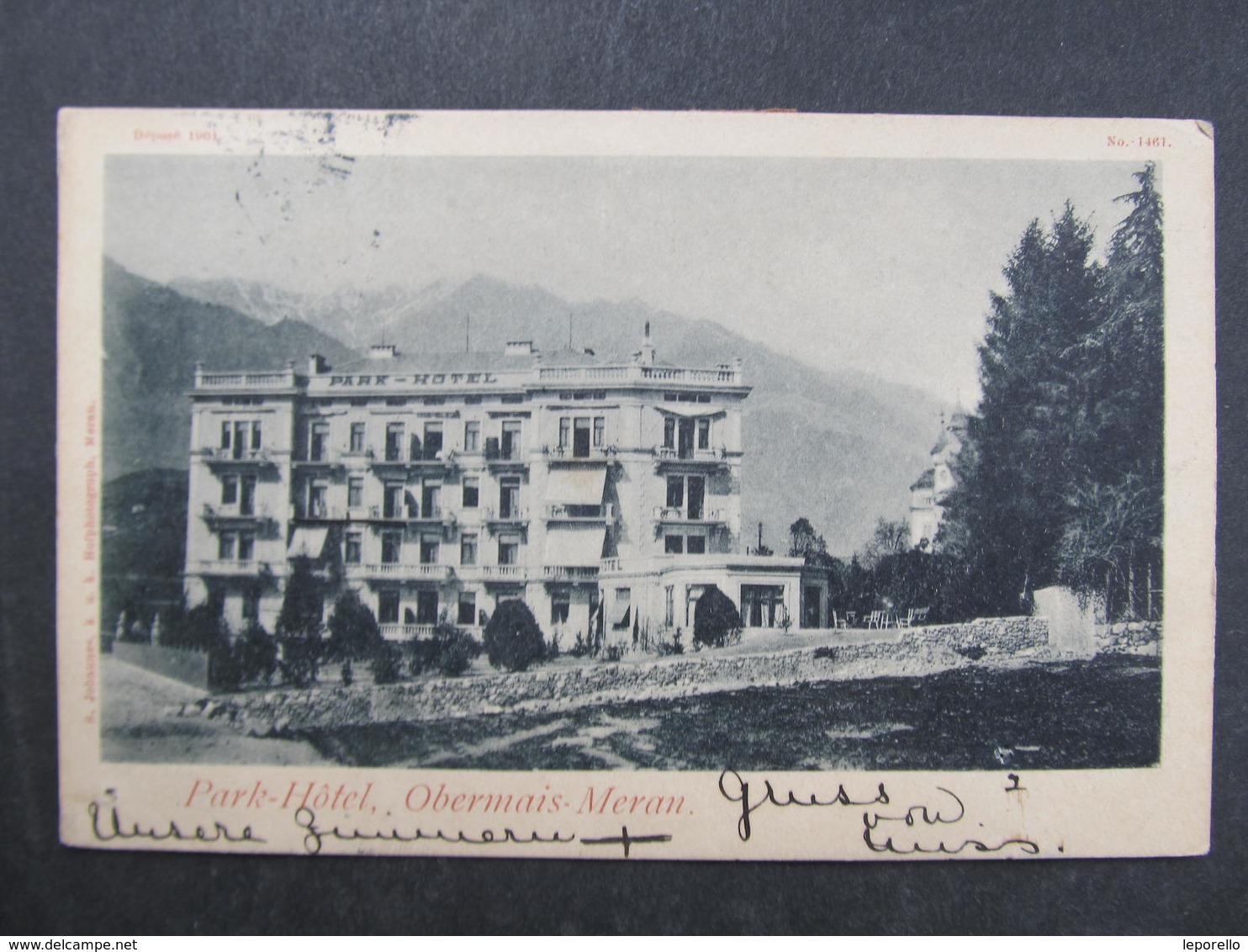 AK MERAN Obermais Parkhotel 1902 ///  D*34506 - Merano