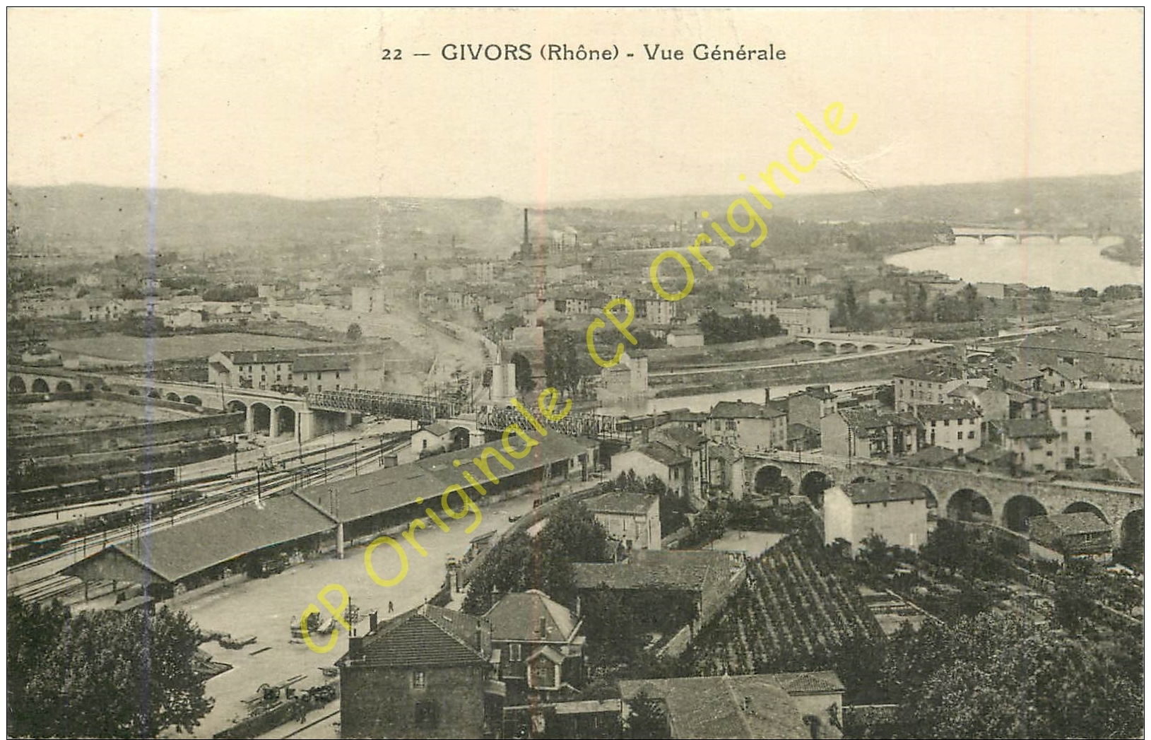 69. GIVORS . Vue Générale . - Givors