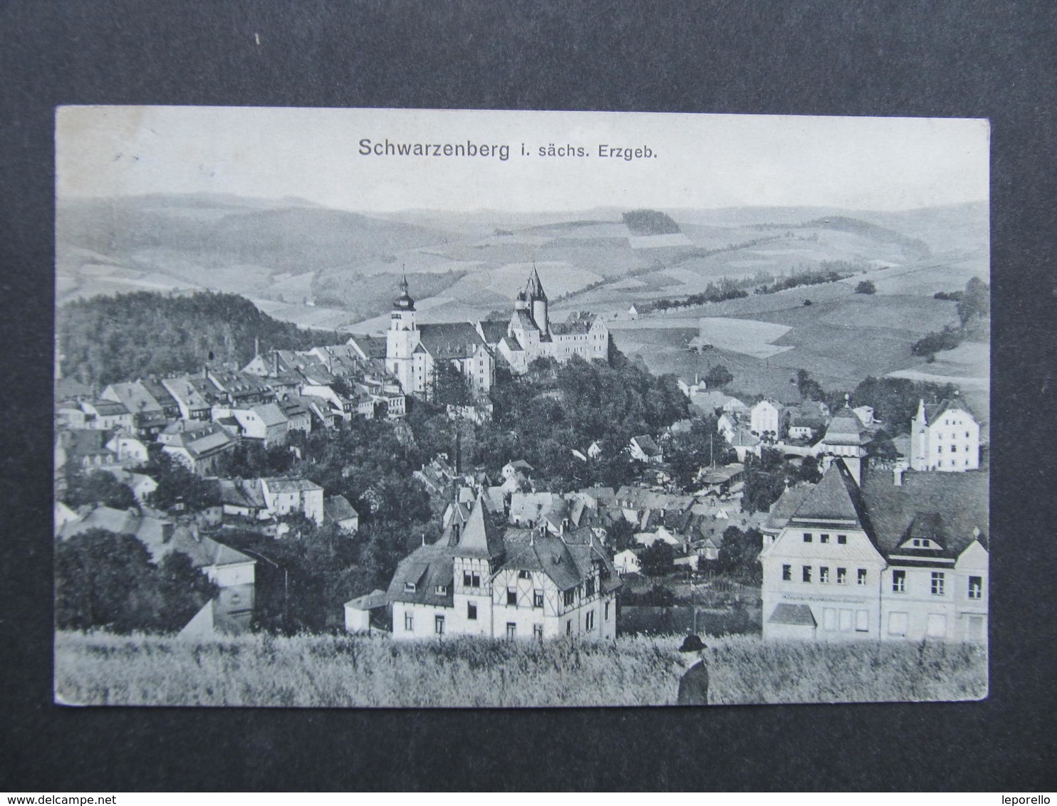 AK SCHWARZENBERG Erzgebirge 1910 ///  D*34536 - Schwarzenberg (Erzgeb.)