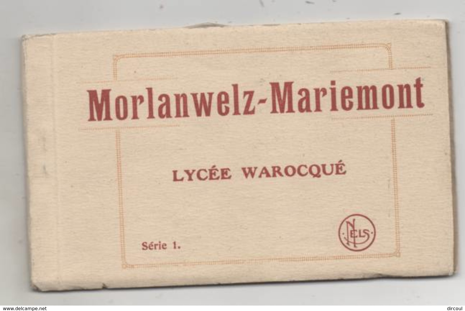 39336 -  Morlanwelz - Mariemont  Lyçée    Warocqué -  Carnet  10  Cartes - Morlanwelz