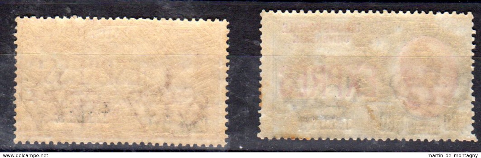 1.6.1922; Libyen - Ital. Kolonie, Eilmarken Mit Aufdruck Libia, Mi-Nr. 43 + 44; Postfrisch; Los 50059 - Libya