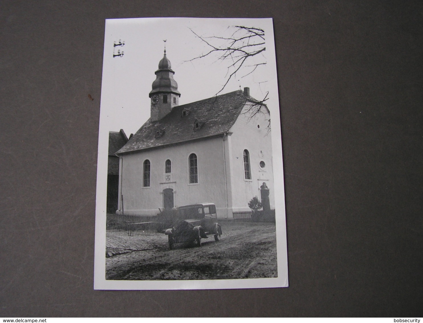 Bosenbach Pfalz  , Foto AK An Der Kiocrche - Kusel