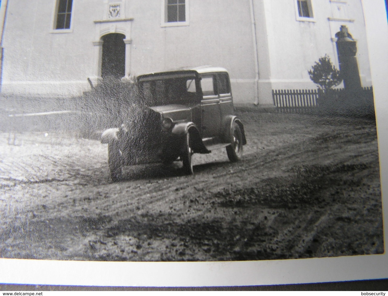 Bosenbach Pfalz  , Foto AK An Der Kiocrche - Kusel