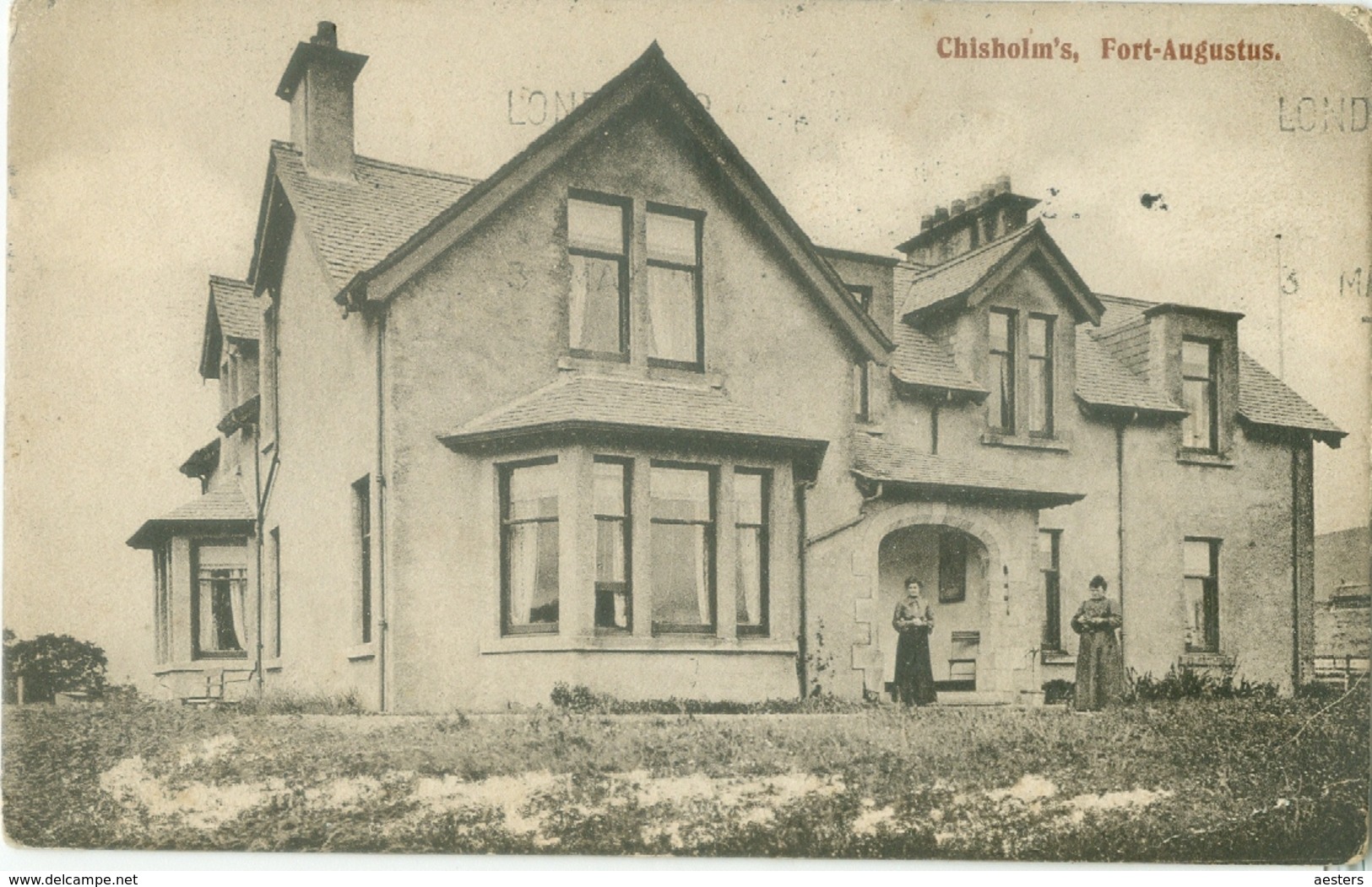 Loch Ness 1916; Chisholm's, Fort Augustus - Circulated. (Editor?) - Inverness-shire